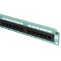 Excel 24 Port Cat5e Patch Panel 1U UTP Punch Down - Green 100-452