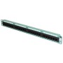 Excel 24 Port Cat5e Patch Panel 1U UTP Punch Down - Green 100-452