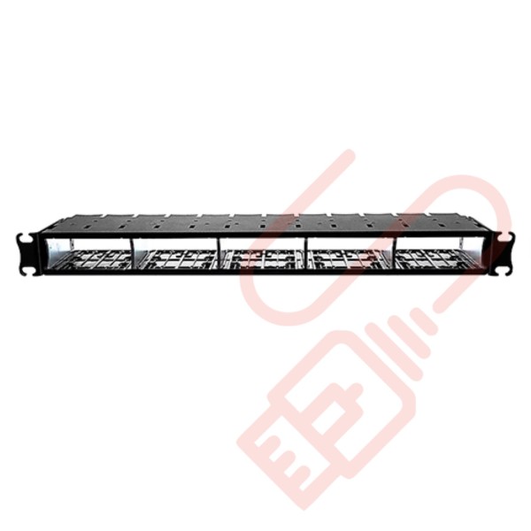 Zettonics 1U Unloaded 5 Port Chassis