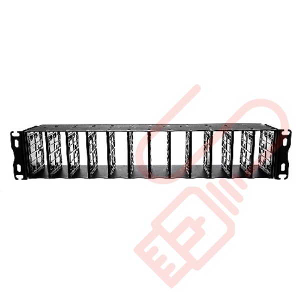 Zettonics TEN21 MTP 2U Unloaded 12 Position Chassis
