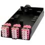 Zettonics LC OM4 Multimode 12 Fibre Unloaded Cassette Violet