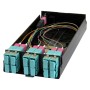 Zettonics SC OM4 12 Fibre to 1x MTP Connector Cassette  - Networking Cables