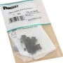 Panduit RJ45 Blockout Device - 10 Data Comm Jack Inserts and Removal Tool in Black PSL-DCJB-BL
