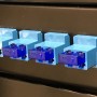 Budget LC Fibre Port Blocker Blue 4 Pack - Networking Cables