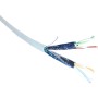 Excel Solid Cat6A Cable S/FTP LSOH CPR Euroclass B2ca 500m Reel White 190-914
