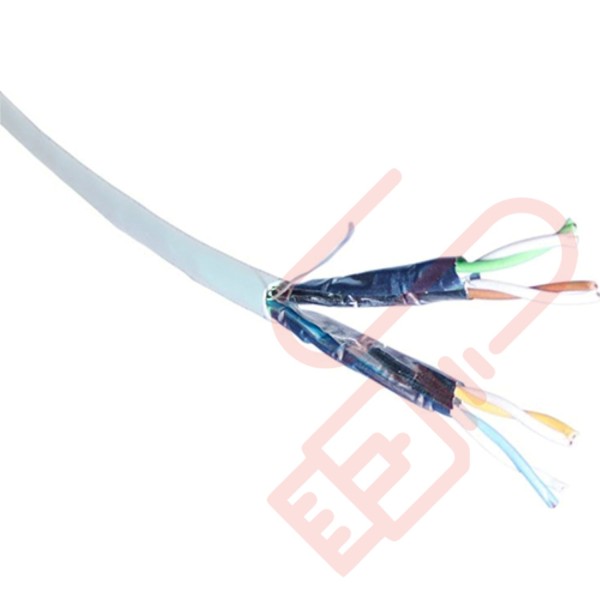 Excel Solid Cat6A Cable S/FTP LSOH CPR Euroclass B2ca 500m Reel White 190-914