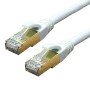 Cat8 Patch Cables RJ45 SFTP 40GB PVC Snagless Booted White