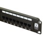 Excel 24 Port Cat6 Patch Panel 1U UTP Punch Down 100-304