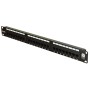 Excel 24 Port Cat6 Patch Panel 1U UTP Punch Down 100-304