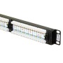 Excel 24 Port Cat6 Patch Panel 1U UTP Punch Down 100-304