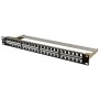 48 Port Patch Panel 1U Unloaded Keystone