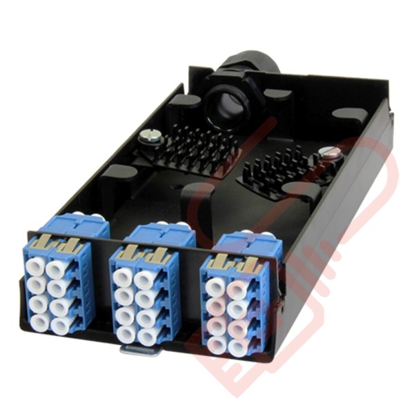 Zettonics LC OS2 Singlemode 12 Fibre Unloaded Cassette - Networking Cables