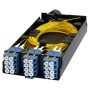 Zettonics LC OS2 24 Fibre Splice Cassette With Pigtails - Networking Cables