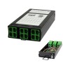 Zettonics MTP/MPO SC/APC OS2 Singlemode 6 Duplex Fibre Cassette (Polarity A/C)