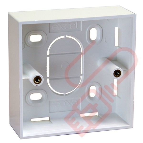 Excel Single Gang Back Box