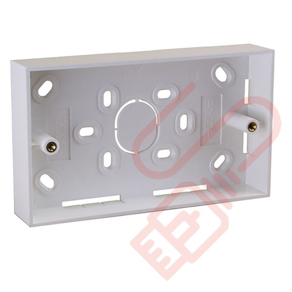 Excel Double Gang Back Box