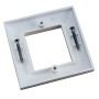 Excel White Single Gang Bevelled Plate 100-712