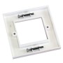Excel Single Gang Flat Faceplate 100-714