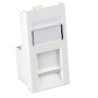 Excel Cat5e RJ45 UTP Low Profile Module White 100-760