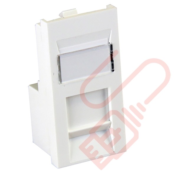 Excel Cat5e RJ45 UTP Low Profile Module White 100-760