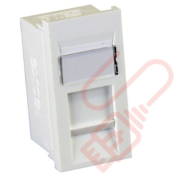 Excel Cat6 RJ45 UTP Module White 100-300