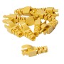 5.5mm Snagless Slimline RJ45 Crimp Boot 10 Pack Yellow